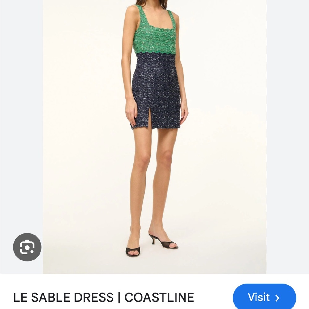 NWT - STAUD LE SABLE DRESS | COASTLINE